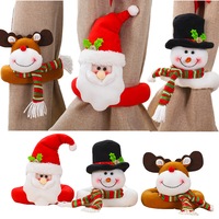 3 Pack Christmas Family Holiday Party Decorations Curtain Fastener Buckle Tieback