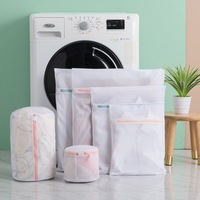 6 Pcs Mesh Laundry Bags Laundry Baskets Laundry Hampers Travel Storage Organizer Pack