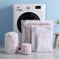 6 Pcs Mesh Laundry Bags Laundry Baskets Laundry Hampers Travel Storage Organizer Pack