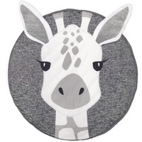 90*90cm Baby Round Play Pad Crawling Mat Crawl Cushion Air-Conditioned Blanket Rug for Kids Children Toddlers Bedroom Tummy Time Blanket