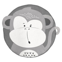 90*90cm Baby Round Play Pad Crawling Mat Crawl Cushion Air-Conditioned Blanket Rug for Kids Children Toddlers Bedroom Tummy Time Blanket