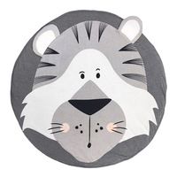 90*90cm Baby Round Play Pad Crawling Mat Crawl Cushion Air-Conditioned Blanket Rug for Kids Children Toddlers Bedroom Tummy Time Blanket