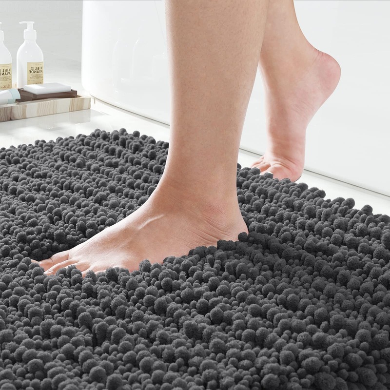Buy Bath Rugs for Bathroom Non Slip Bath Mats Extra Thick Chenille