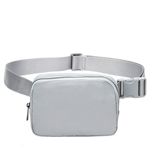 Belt Bag Waist Pack Crossbody Bags Bum Bag for Running Hiking Travel Workout Adjustable Strap for Women,Grey
