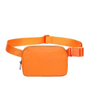 Belt Bag Waist Pack Crossbody Bags Bum Bag for Running Hiking Travel Workout Adjustable Strap for Women,Orange