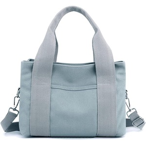 Canvas Shoulder Bag Women's Handbag Casual Shoulder Bag,Blue