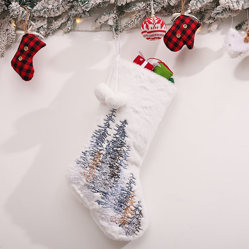 Christmas Stockings Family Holiday Party Decorations Stockings Xmas Stockings Gift Bag Candy Bag,Tree