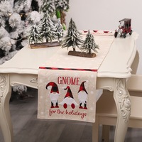Christmas Table Runner Family Holiday Party Decorations Dining Table Decoration