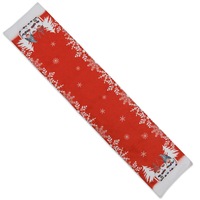 Christmas Table Runner Family Holiday Party Decorations Dining Table Decoration,Red