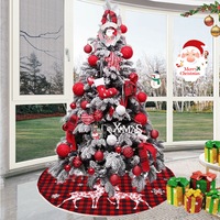 Christmas Tree Skirt Family Holiday Party Decorations Tree Skirt Xmas Tree Skirts Ornaments,Diameter 119cm