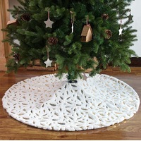 Christmas Tree Skirt Family Holiday Party Decorations Tree Skirt Xmas Tree Skirts Ornaments,Diameter 122cm