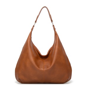 Crossbody Shoulder Bag Shoulder Tote Bag Soft PU Leather Handbags,Brown