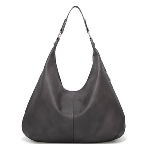 Crossbody Shoulder Bag Shoulder Tote Bag Soft PU Leather Handbags,Grey