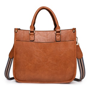 Crossbody Tote Bag with Guitar Strap Women Vintage Hobo Handba Shoulder Bag,Brown