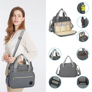 Diaper Bag Tote Nappy Bag with Shoulder Strap