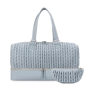 Diaper Tote Bag Double Layer Insulated Cooler Bag Diaper Organizer Bag Portable Mommy Bag Baby Bag