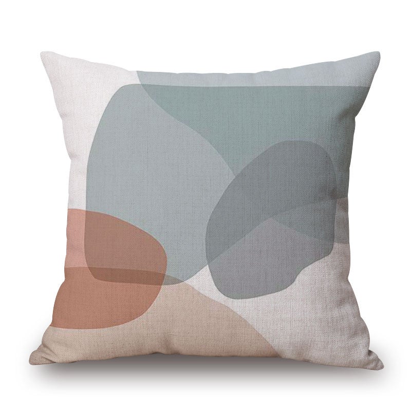 Geometric Simple Decorative Throw Cushion Cover Pillow Cover Pillow Case for Sofa Couch Bed Chair Living Room Bedroom 84435