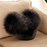 Heart Shaped Fluffy Rug for Bedroom Plush Living Room Rug Furry Carpet Shaggy Throw Rug