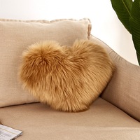 Heart Shaped Fluffy Rug for Bedroom Plush Living Room Rug Furry Carpet Shaggy Throw Rug