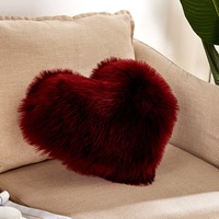 Heart Shaped Fluffy Rug for Bedroom Plush Living Room Rug Furry Carpet Shaggy Throw Rug