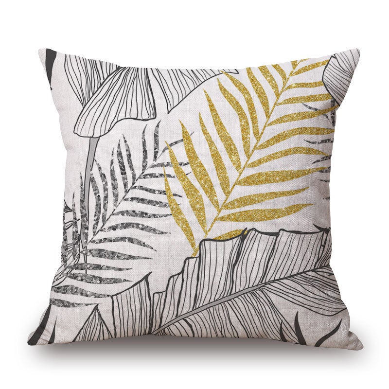 Leaves on Decorative Throw Cushion Cover Pillow Cover Pillow Case for Sofa Couch Bed Chair Living Room Bedroom 81754