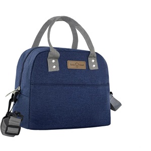 Lunch Bag Insulated Lunch Box with Adjustable Shoulder Strap for Office Work Picnic School Beach Travel,Red