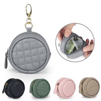Pacifier Case with Clip ?C Pacifier Charm Pod Includes Clasp to Easily Attach to a Diaper Bag or Purse