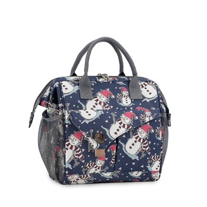 Portable Diaper Bag Tote,Lightweight Waterproof Nappy Changing Bag Travel Maternity Mummy Bag with Insulated Pockets