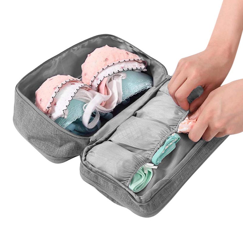 Portable Underwear Bra Storage Bag Waterproof Travel Toiletry