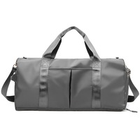 Sports Duffel Bags Tote Travel Gym Bags Workout Duffel Bag Weekender Bag,Grey