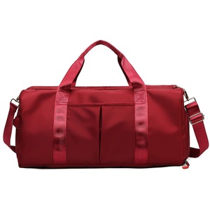 Sports Duffel Bags Tote Travel Gym Bags Workout Duffel Bag Weekender Bag,Red