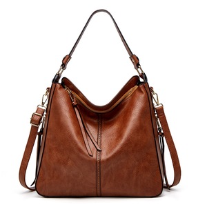 Women Handbag PU Leather Women Shoulder Bags Women Messenger Bag Ladies Casual Bag,Brown