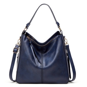 Women Handbag PU Leather Women Shoulder Bags Women Messenger Bag Ladies Casual Bag,Navy