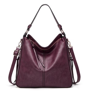 Women Handbag PU Leather Women Shoulder Bags Women Messenger Bag Ladies Casual Bag,Purple