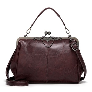 Women Vintage Handbags Shoulder Bag PU Leather Evening Clutch Satchel Purse Tote