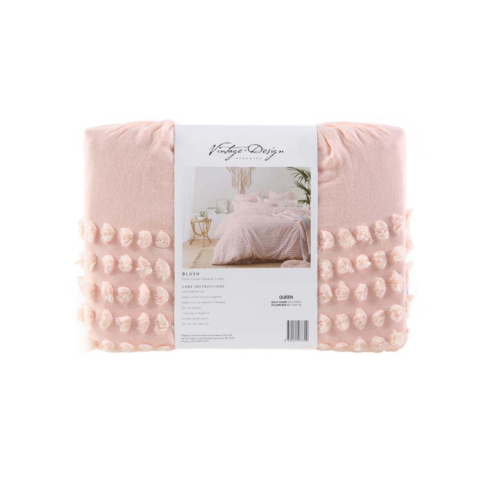 betty blush quilt cover