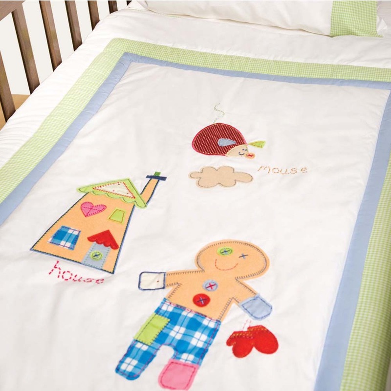 Buy Gingerbread Man Quilt Cover Cot MyDeal
