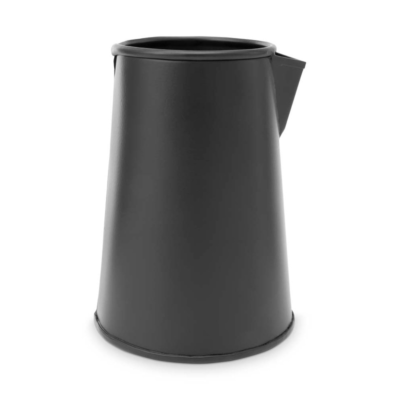 Buy VTWonen Black Metal Pitcher 9cm x 15cm MyDeal