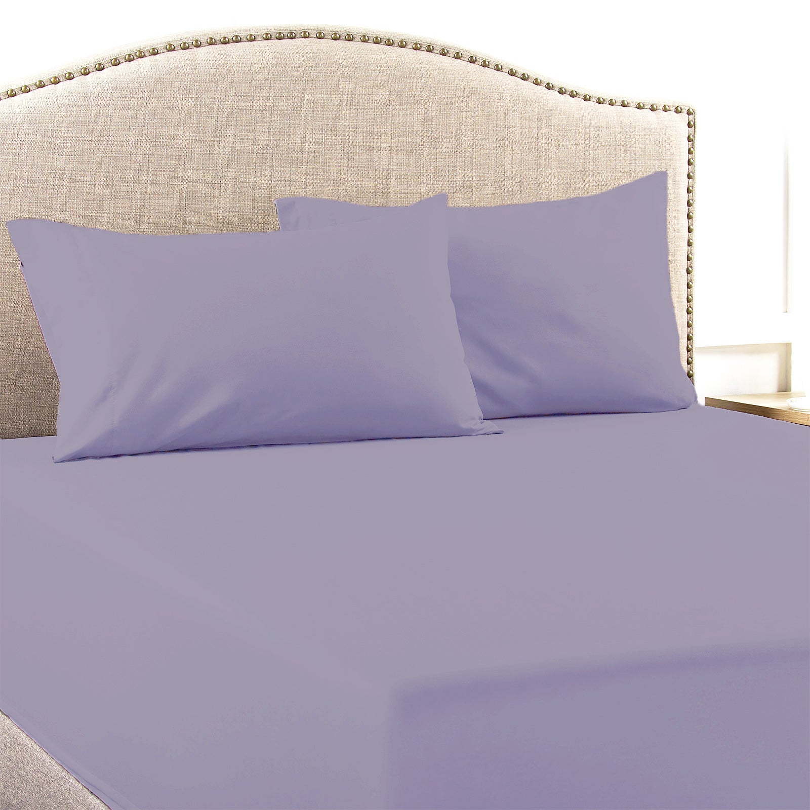 Ddecor Home 1000 TC Premium Cotton blend Combo set Queen Lavender