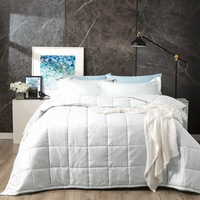 Ddecor Home Binary 500 TC Cotton Jacquard Comforter Set White