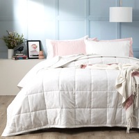 Ddecor Home Josephine 500 TC Cotton Jacquard Comforter Set White