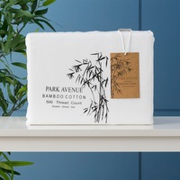 Park Avenue 500 TC Bamboo Cotton Sheet set White