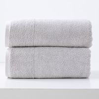 Renee Taylor Aireys 650 GSM Zero Twist 2 Pack Bath Sheet Vapour