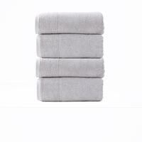 Renee Taylor Aireys 650 GSM Zero Twist 4 Piece Bath Towel Vapour