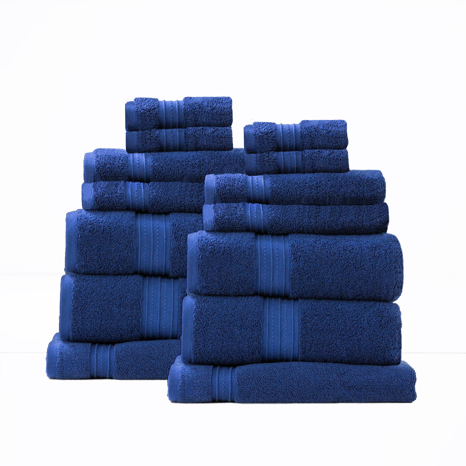 Renee Taylor Brentwood 650 GSM Low Twist 14 Piece Royal