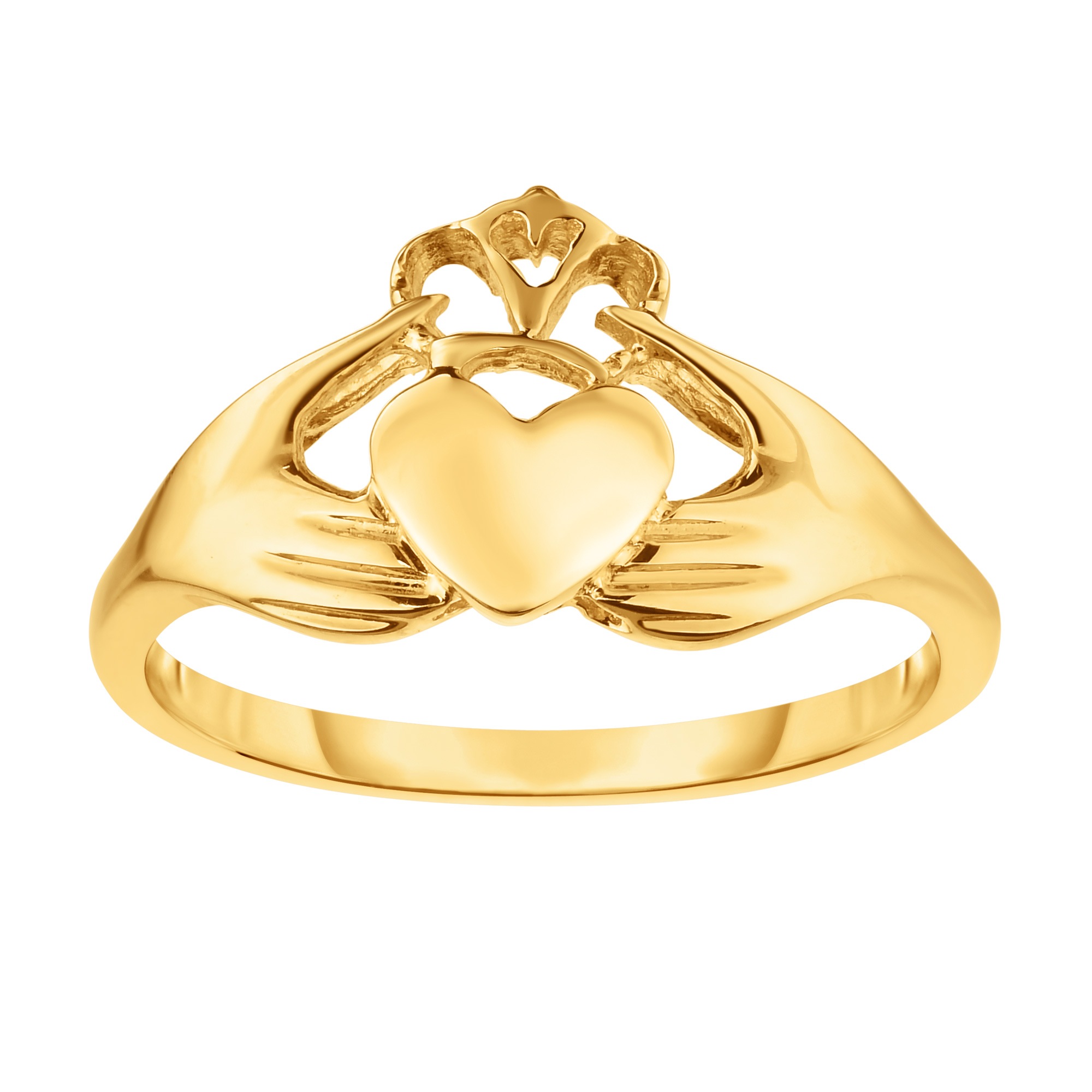 14k gold deals claddagh ring