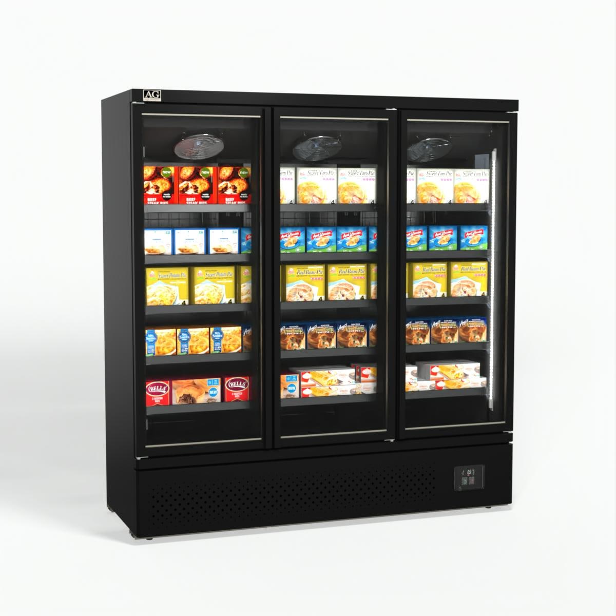Buy AG Equipment AG Supermarket Three Doors Upright Display Freezer ...