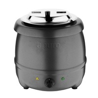 Apuro Graphite Grey Soup Kettle 10Ltr - Soup Kettles (G107-A) - G107-A
