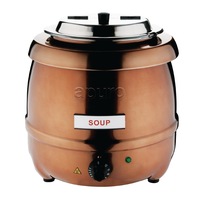 Apuro Soup Kettle Copper Finish 10Ltr - Soup Kettles (CP851-A) - CP851-A
