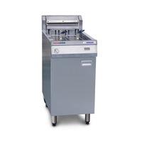 Austheat Freestanding Electric Fryer rapid recovery, 2 baskets - Commercial Deep Fryers (RB-AF812R) - AF812R-RB
